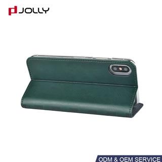 Узорчатый защитный чехол для iPhone X, Флип чехол