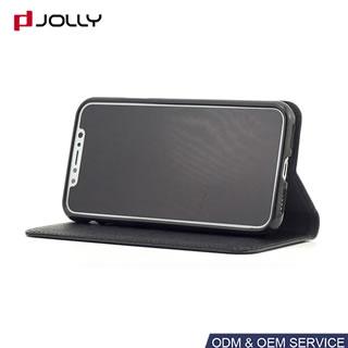 Противоударный кожаный чехол из кожзама для iPhone X