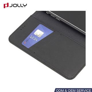 Противоударный кожаный чехол из кожзама для iPhone X