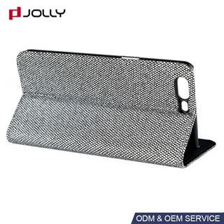 Глянцевый чехол для OnePlus 5, Чехол для телефона с флип-крышкой экрана